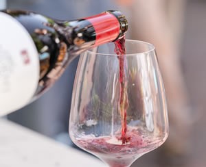 pouring wine